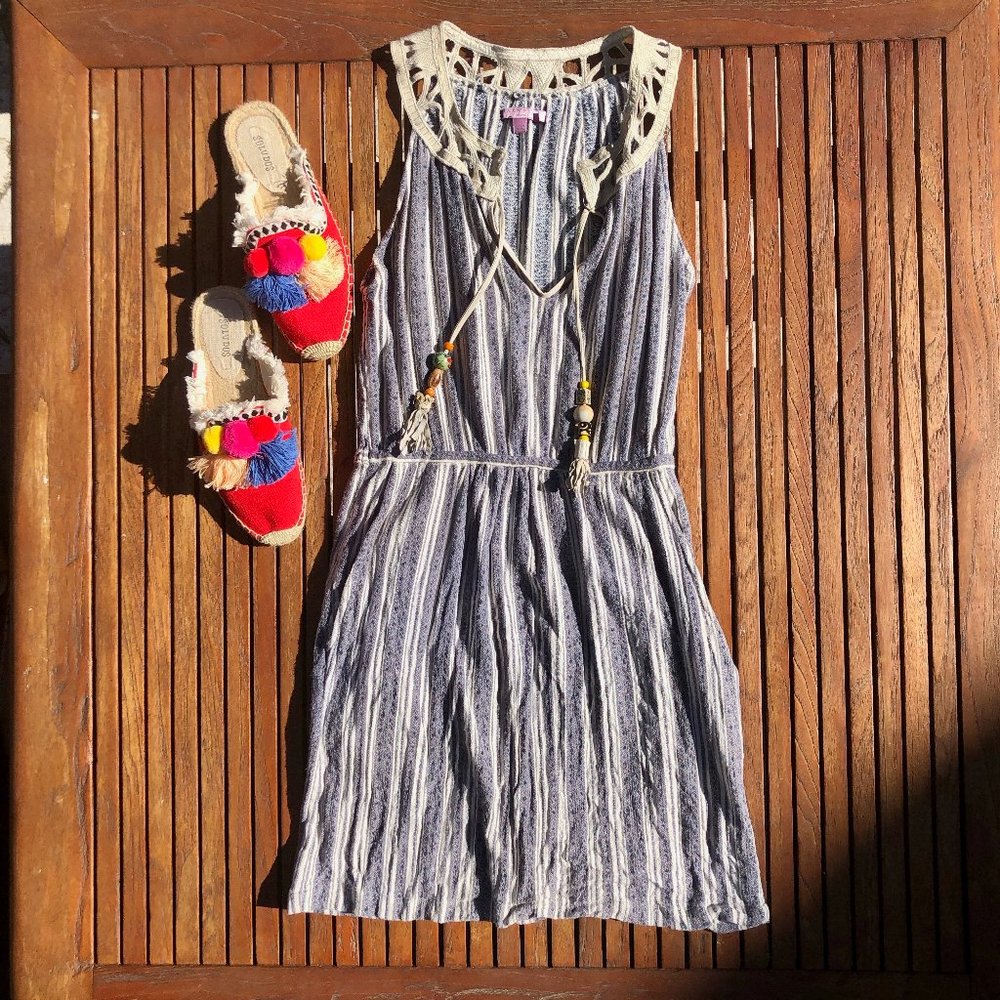 Calypso Striped Racer Back Dress